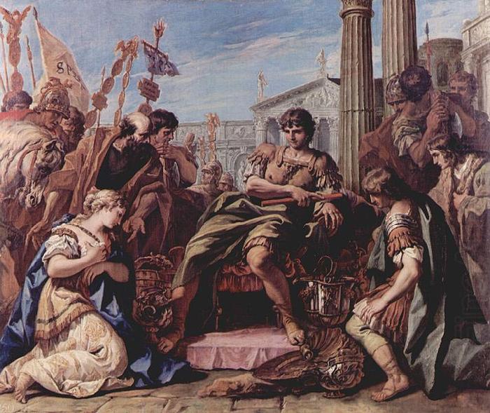 Die Zuruckhaltung des Scipio, Sebastiano Ricci